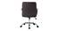 Tulipa Study Chair - Brown (Brown) by Urban Ladder - Design 1 Side View - 359369