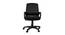 Vesta Study Chair - Black (Black) by Urban Ladder - Front View Design 1 - 359380