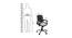 Vesta Study Chair - Black (Black) by Urban Ladder - Design 1 Dimension - 359384