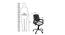 Vesta Study Chair - Grey (Grey) by Urban Ladder - Design 1 Dimension - 359402