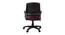 Vesta Study Chair - Maroon (Marron) by Urban Ladder - Design 1 Side View - 359407