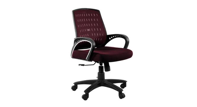 Vesta Study Chair - Purple (Purple) by Urban Ladder - Cross View Design 1 - 359410