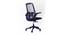 Wings Study Chair - Grey (Grey) by Urban Ladder - Front View Design 1 - 359417