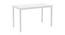 Diezel Study Table - White (White, Wood Finish) by Urban Ladder - Front View Design 1 - 359425