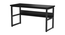 Niam Large Study Table - Black (Black, Wood Finish) by Urban Ladder - Rear View Design 1 - 359440