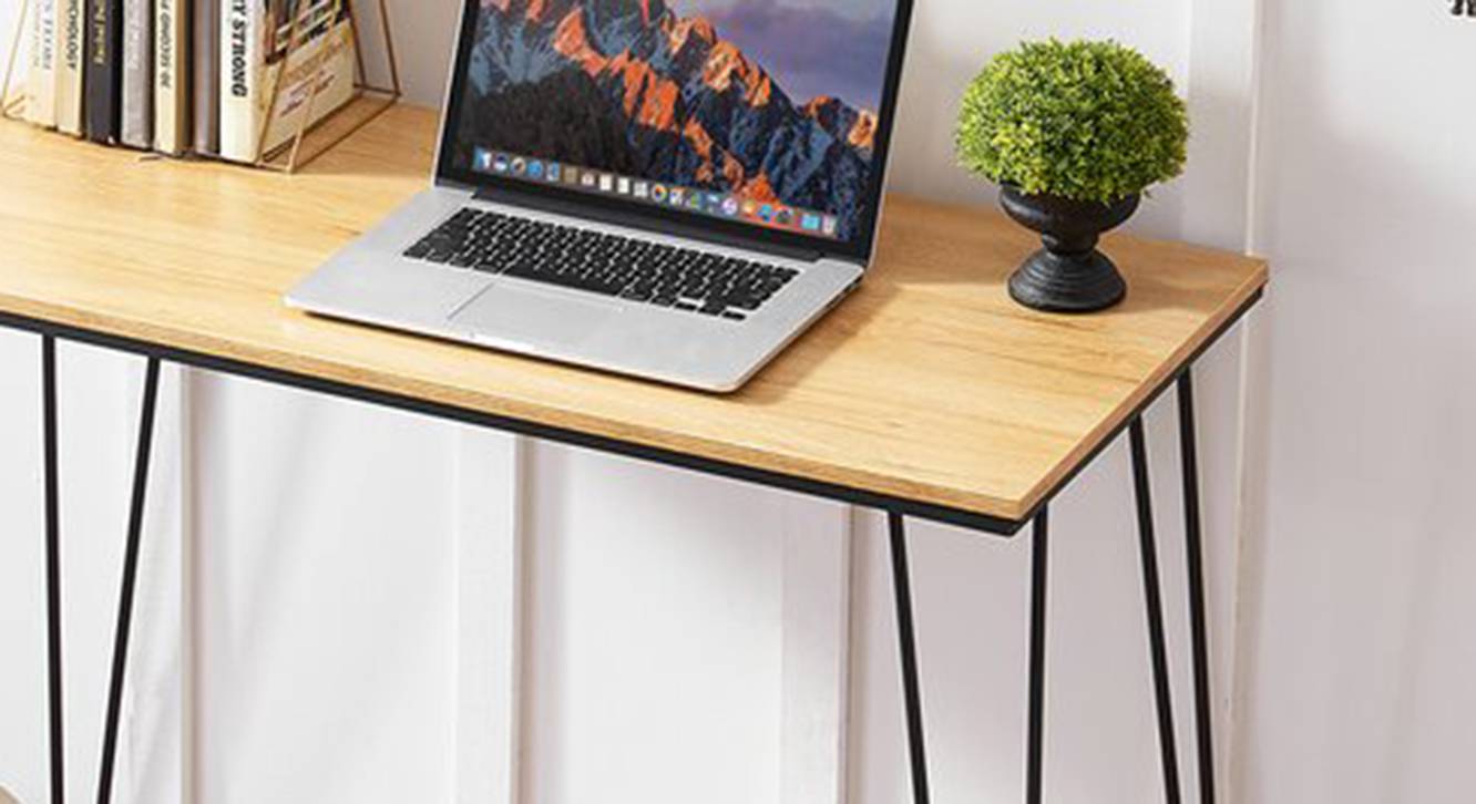 Thar Metal Study Table in Metal Finish Urban Ladder