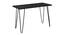 Thar Study Table - Black (Black, Metal Finish) by Urban Ladder - Design 1 Side View - 359504