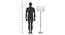 Unicorn Floor Lamp (White, White Shade Colour, Cotton Shade Material) by Urban Ladder - - 