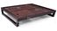 Caprica Bed (Mahogany Finish, Queen Bed Size) by Urban Ladder - Design 1 Dimension - 359684