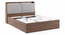 Tyra Storage Bed (Queen Bed Size, Box Storage Type, Classic Walnut Finish) by Urban Ladder - Image 1 - 359704
