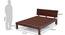 Valencia Bed (Solid Wood) (Teak Finish, Queen Bed Size) by Urban Ladder - - 
