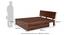 Valencia Storage Bed (Solid Wood) (Teak Finish, Queen Bed Size, Drawer Storage Type) by Urban Ladder - - 