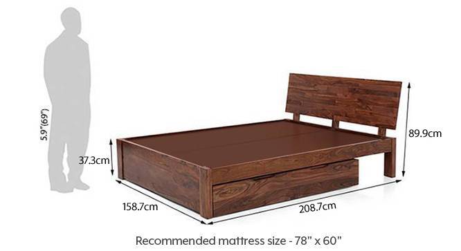 Boston storage bed 67