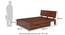 Boston Storage Bed (Solid Wood) (Teak Finish, Queen Bed Size, Drawer Storage Type) by Urban Ladder - - 