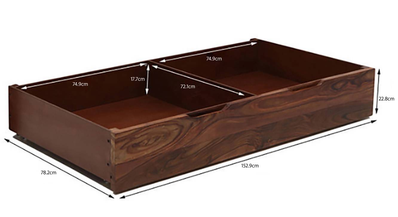 Boston storage bed teak finish queen bed size dim 41