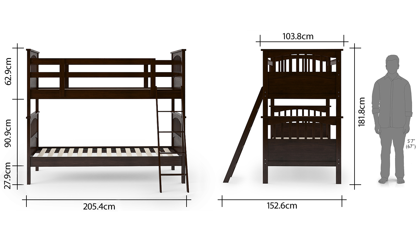 Barnley bunk bed without storage replace 7