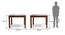 Brighton Square - Capra 4 Seater Dining Table Set (Teak Finish) by Urban Ladder - - 