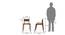 Catria - Gordon 4 Seater Dining Table Set (Teak Finish) by Urban Ladder - - 