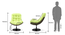 Calabah Swivel Lounge Chair (Green) by Urban Ladder - - 