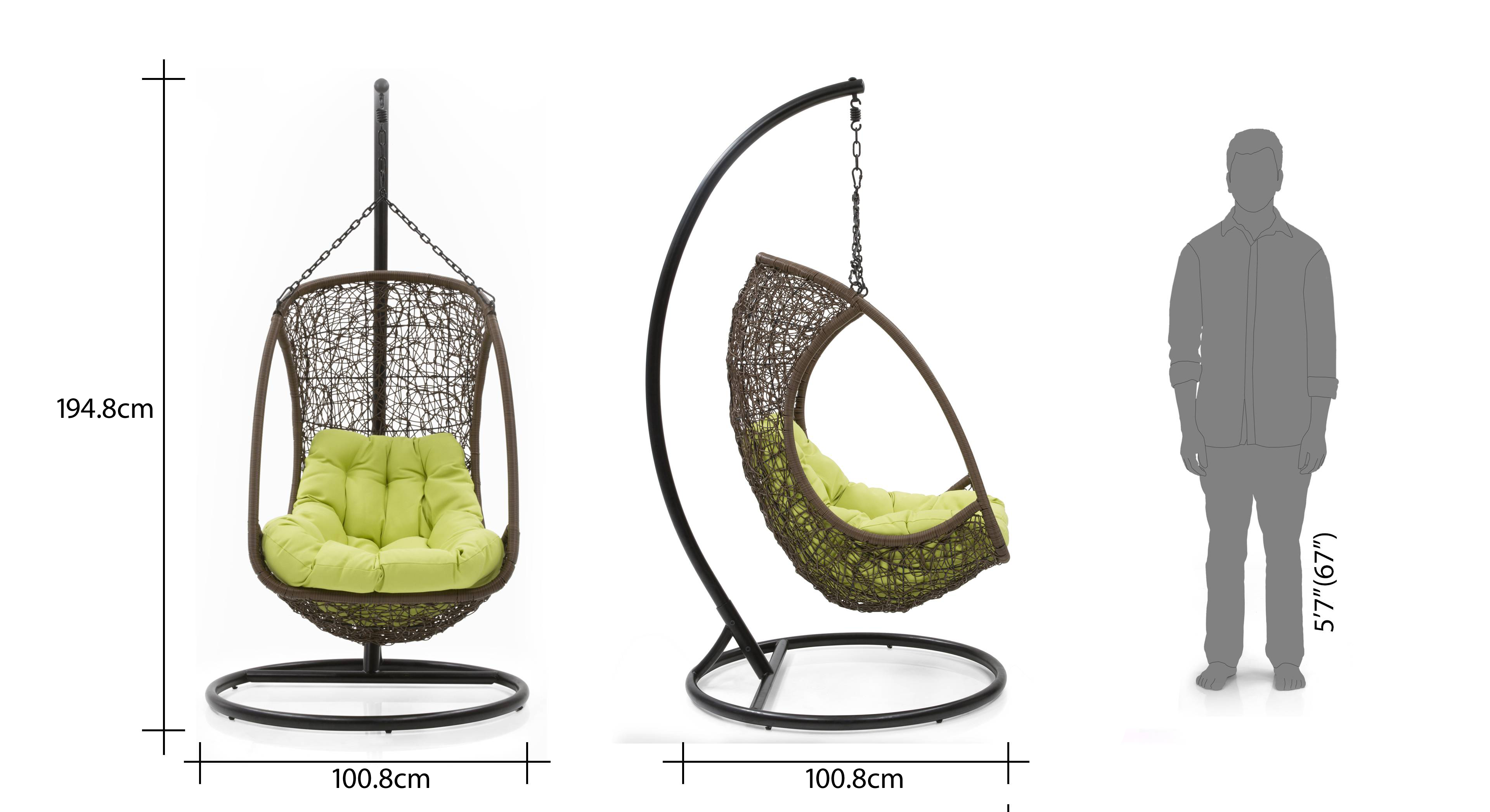 Calabah swing chair new
