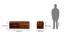 Vector TV Unit (Teak Finish) by Urban Ladder - - 