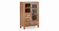 Carnegie Cabinet (Amber Walnut Finish) by Urban Ladder - - 