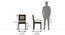 Capra Dining Chairs - Set of Two (Mahogany Finish) by Urban Ladder - - 