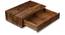 Vector Storage Coffee Table (Teak Finish) by Urban Ladder - - 