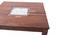 Brighton Square 4 Seater Dining Table (Teak Finish) by Urban Ladder - - 