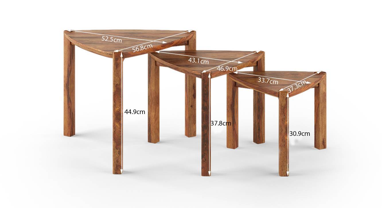 Clapton nested table teak 7