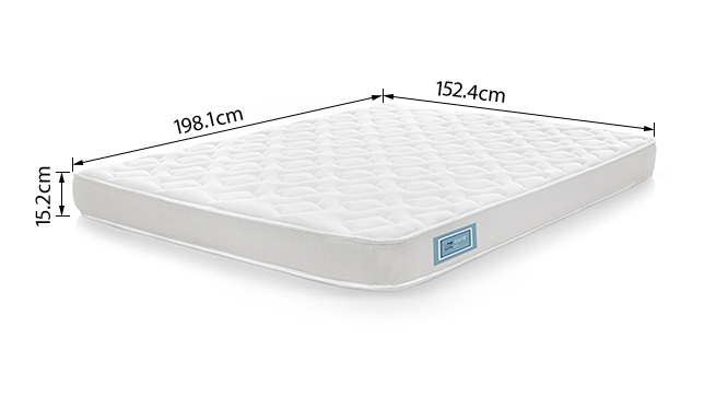 Aer Latex Mattress (Queen Mattress Type, 78 x 60 in (Standard) Mattress Size, 6 in Mattress Thickness (in Inches)) by Urban Ladder - - 