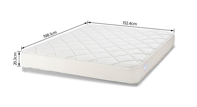 Cloud Pocket Spring Mattress With Hd, Foam Queen Size Bed