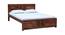 Byam Non-Storage Bed (King Bed Size, Semi Gloss Finish, PROVINCIAL TEAK) by Urban Ladder - Cross View Design 1 - 360633