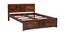 Byam Non-Storage Bed (King Bed Size, Semi Gloss Finish, PROVINCIAL TEAK) by Urban Ladder - Design 1 Side View - 360636