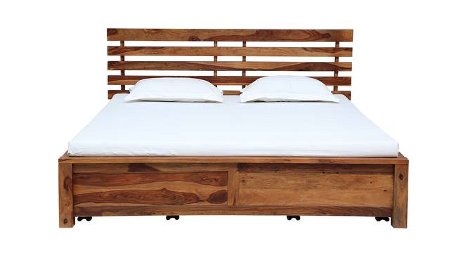 Labrador Storage Bed (King Bed Size, Semi Gloss Finish) by Urban Ladder - Front View Design 1 - 360761