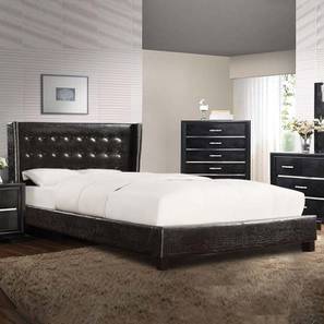 Chic upholstered bed lp