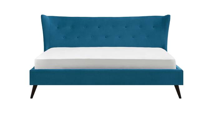 Prodigious Non Storage Bed (Blue, King Bed Size) by Urban Ladder - Cross View Design 1 - 361515