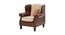 Royal Wing Chair (Brown, Modern Finish) by Urban Ladder - Rear View Design 1 - 361565