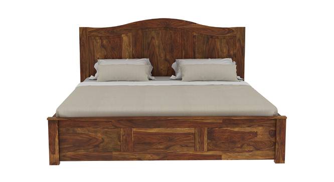 Machu Picchu Platform Storage Bed (Queen Bed Size, Semi Gloss Finish) by Urban Ladder - Front View Design 1 - 361699