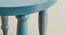 Chamonix Side Table (Blue, Semi Gloss Finish) by Urban Ladder - Rear View Design 1 - 361742