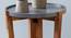 Chandelier Side Table (Semi Gloss Finish, Honey Oak) by Urban Ladder - Design 1 Close View - 361748