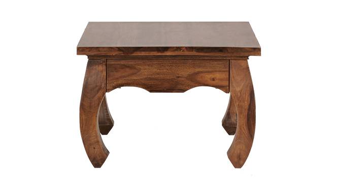 Chaucer Side Table (Semi Gloss Finish, Rustic Teak) by Urban Ladder - Cross View Design 1 - 361761