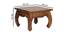 Chaucer Side Table (Semi Gloss Finish, Rustic Teak) by Urban Ladder - Design 1 Dimension - 361764