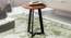Chevis Side Table (Semi Gloss Finish, Honey Oak) by Urban Ladder - Cross View Design 1 - 361766