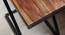 Chiffon Side Table (Semi Gloss Finish, Honey Oak) by Urban Ladder - Design 1 Side View - 361776