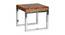 Coeur Side Table (Semi Gloss Finish, Honey Oak) by Urban Ladder - Cross View Design 1 - 361789