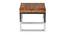 Coeur Side Table (Semi Gloss Finish, Honey Oak) by Urban Ladder - Front View Design 1 - 361790