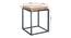 Erte Side Table (Natural, Semi Gloss Finish) by Urban Ladder - Design 1 Dimension - 361805