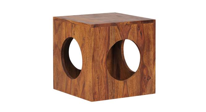Fabrice Side Table (Semi Gloss Finish, Honey Oak) by Urban Ladder - Cross View Design 1 - 361833