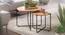 Fabron Side Table (Natural, Semi Gloss Finish) by Urban Ladder - Cross View Design 1 - 361839
